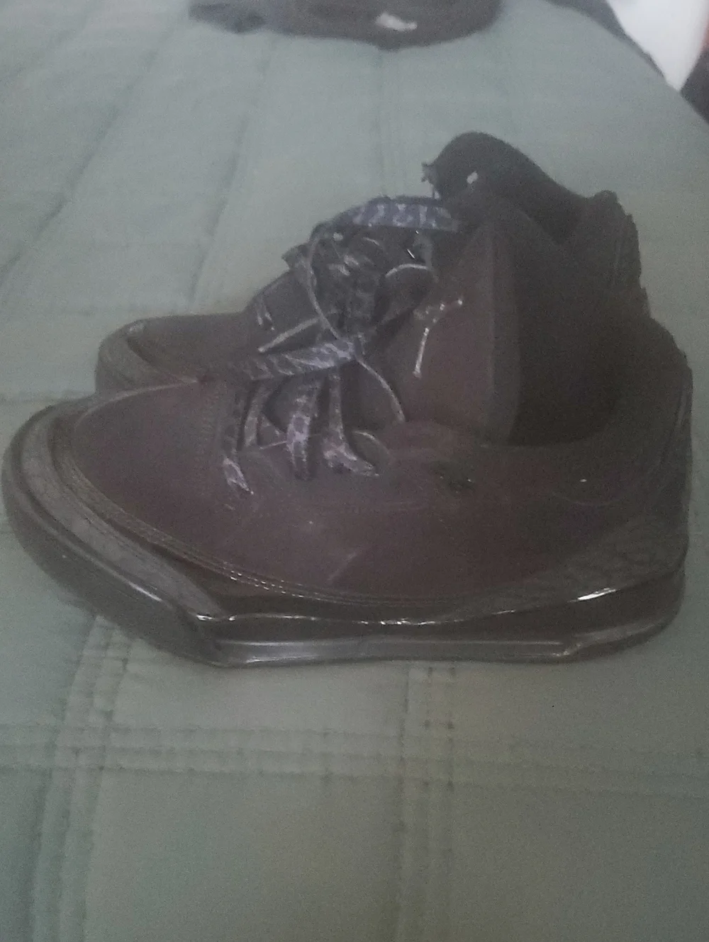 Jordan kids Black Athletic Sneakers barely used.